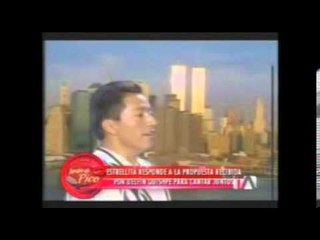 Estrellita solitaria acepta grabar un tema con Delfin Quishpe