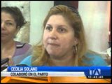 Mujer dio a luz en baño del aeropuerto de Guayaquil