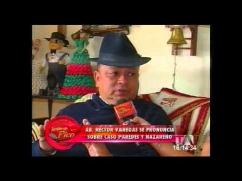 Abogado de Barcelona habla sobre caso de Paredes y Nazareno