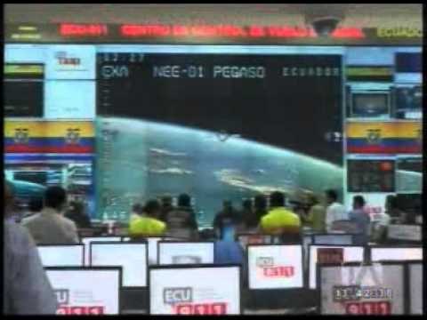 Pegaso transmitió sus primeras señales este jueves