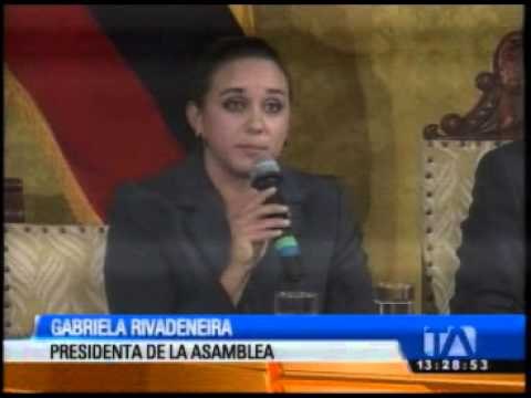 Presidente Correa se reunió con autoridades de la Asamblea Nacional