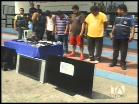 Desarticulan a banda que operaba en los centros comerciales de Guayaquil