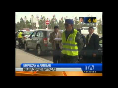 Delegaciones internacionales arriban hasta Quito para investidura de Correa