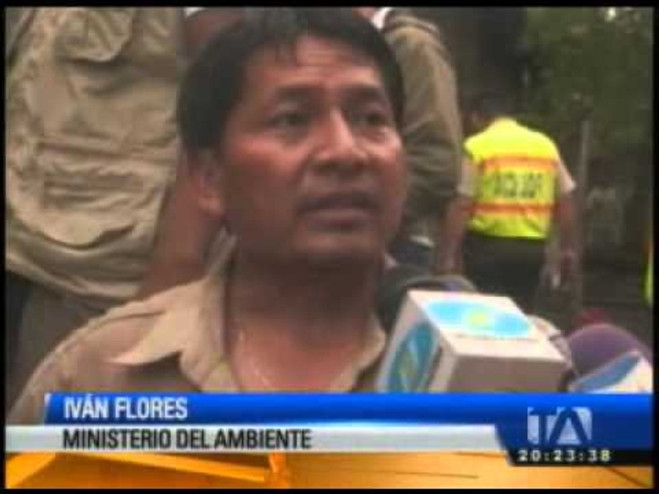 Rescate de animales silvestres en Esmeraldas