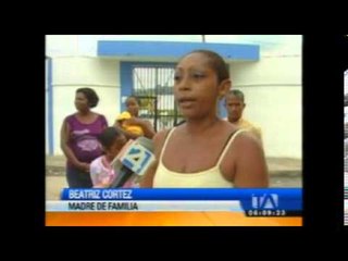 Escuelas de Esmeraldas no tiene pupitres