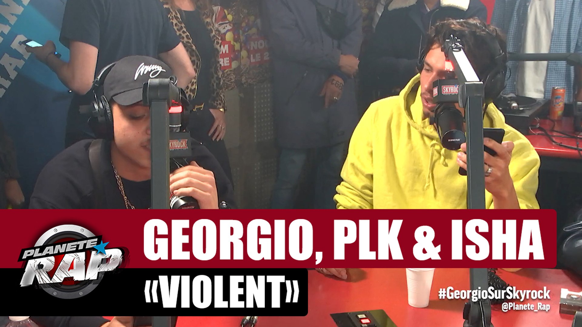 ⁣[Exclu] Georgio, PLK & Isha - Violent #PlanèteRap