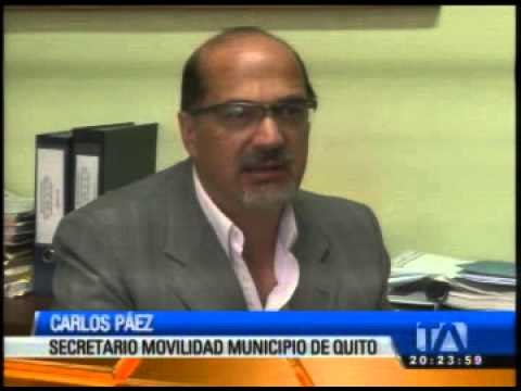 Municipio de Quito presentó proyecto de reformas a Ley de Tránsito