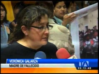 Madre de menor fallecido clama celeridad de la justicia