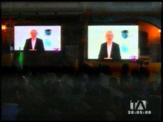 CUPRE cerró su plenaria con Assange como protagonista