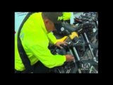 Policías de Tulcan en Ipiales recuperaron motos de dudosa procedencia