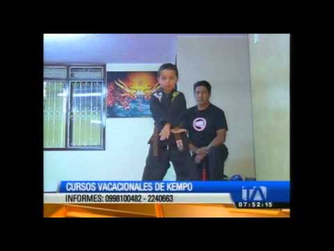 Los cursos vacacionales de Kempo ya están abiertos en la capital