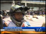 Miles de personas participaron en la feria de la bicicleta en Quito