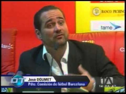 Barcelona oficializó a Franzoia y Medina como refuerzos