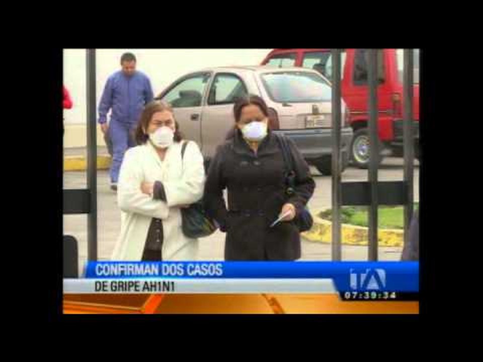 Confirman dos casos de AH1N1 en Quito
