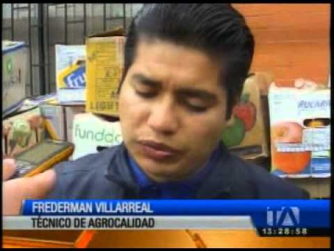 Incautan cargamento de frutas y hortalizas con plagas en frontera con Colombia