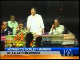 Movimientos sociales reunidos en Guayaquil entregan pedidos a varios Gobiernos