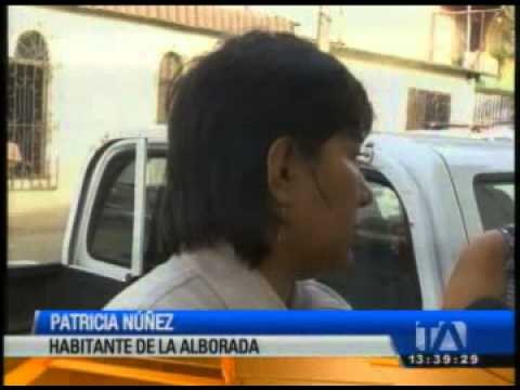 Mujer Herida en Guayaquil