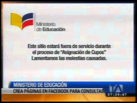 Consulte el establecimiento en el que su hijo salió favorecido a través de facebook