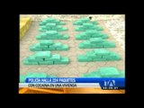 Policía encontró 250 bloques de droga en una vivienda de Guayaquil
