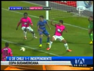 Empate Independiente del Valle 1 - 1 Universidad de Chile