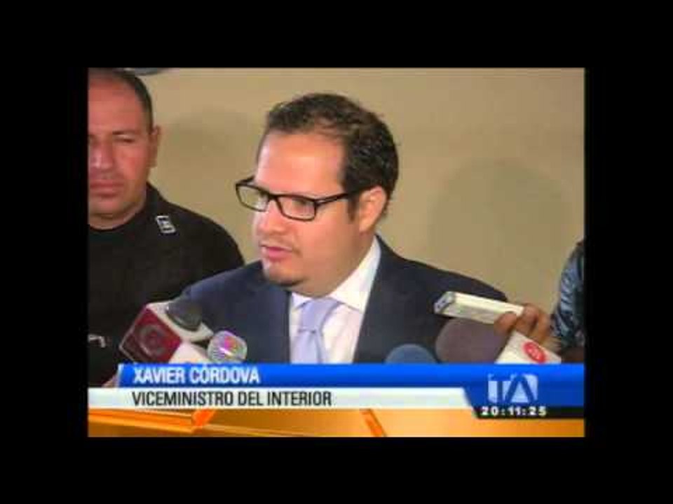 El viceministro del interior afirma que la policía no tenía balas de goma