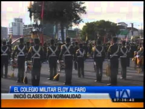 Colegio Militar Eloy Alfaro iniciará en este año lectivo la jornada vespertina
