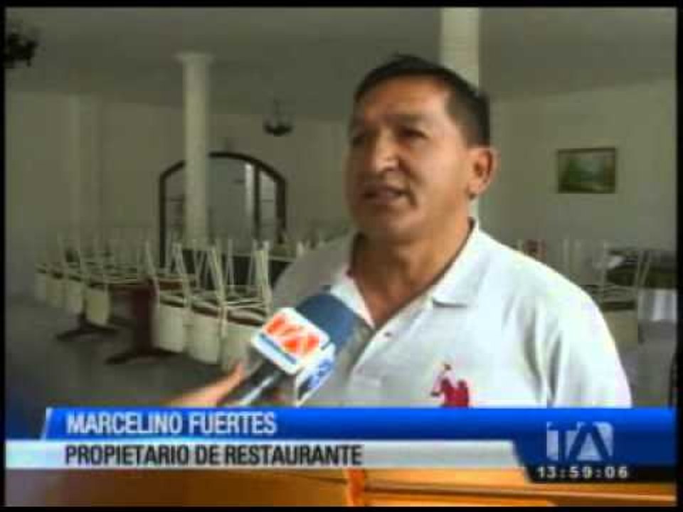 Derrumbe en vía Guayllabamba