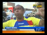 Reacción hinchas Guayaquil Bolivia 1-1 Ecuador