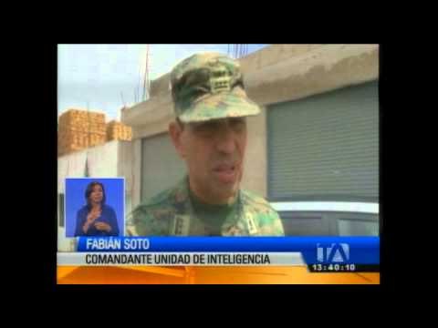 Más de 700 municiones decomisadas en operativos en Riobamba