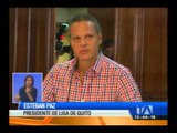 Esteban Paz dice no a la Alcaldía de Quito