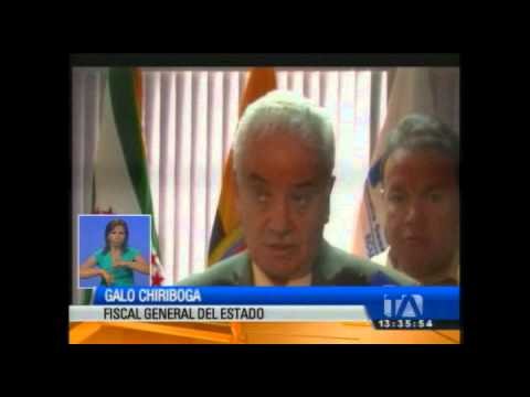 Fiscal Chiriboga anunció que se está tramitando la extradición desde Panamá de Galo Lara