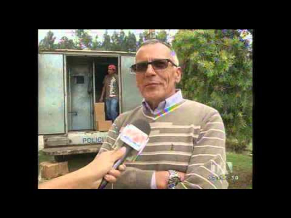 Policía donó un cargamento de víveres a niños y adolescentes de la Fundación Juvilus