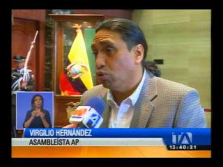 Asamblea debate explotación del Yasuní