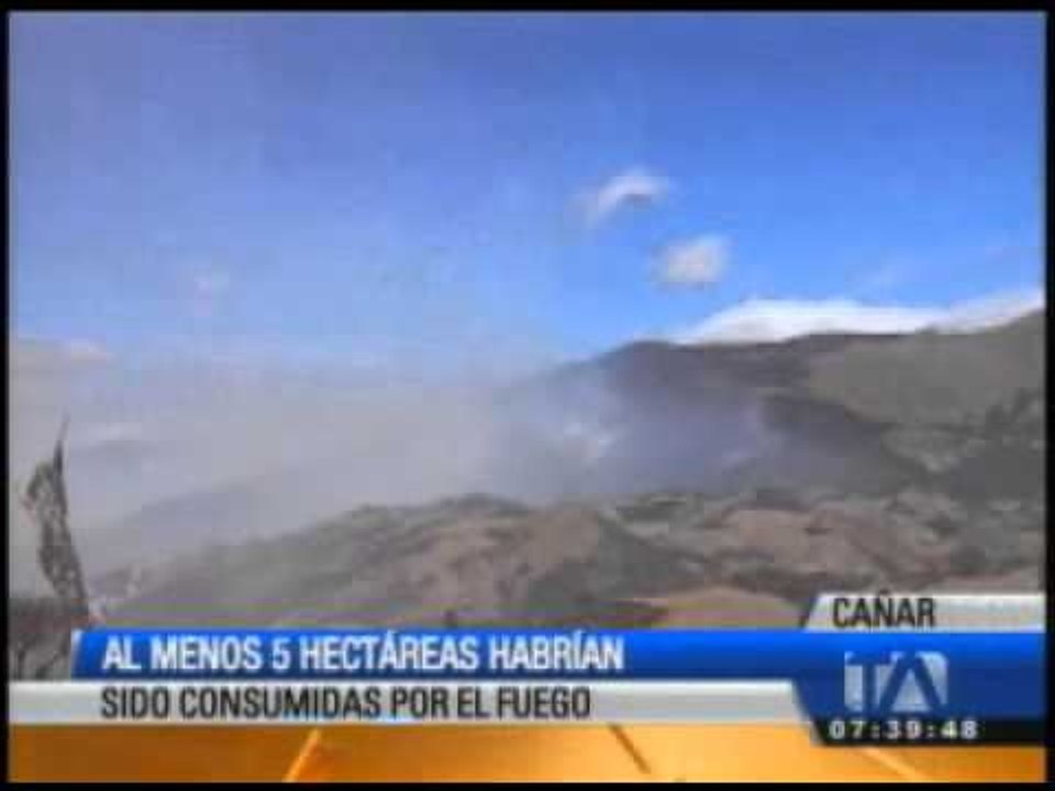 Al menos 5 hectáreas del bosque protector de Zhuan fueron consumidas por el fuego