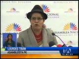Lourdes Tibán impugnará la terna a Superintendente de Información
