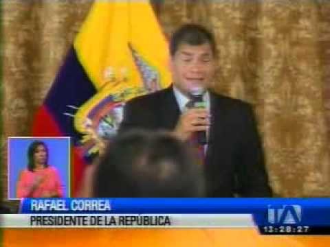 180 alcaldes llegaron a Carondelet para respaldar explotación petrolera en parque Yasuní