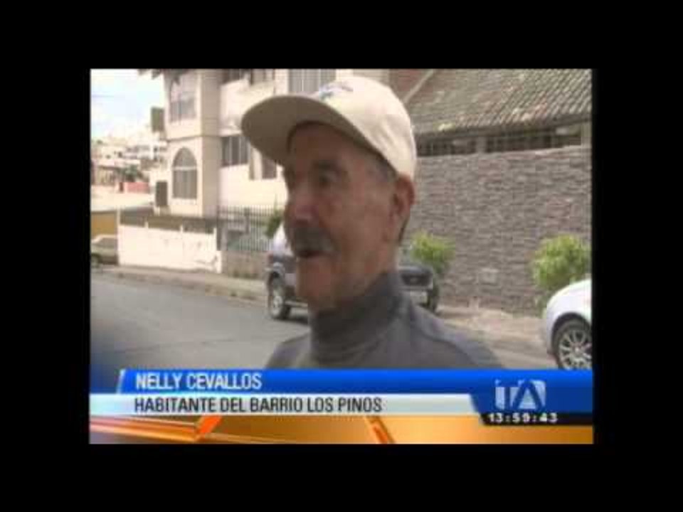 Moradores de varios barrios de Riobamba han permanecido ocho días sin agua