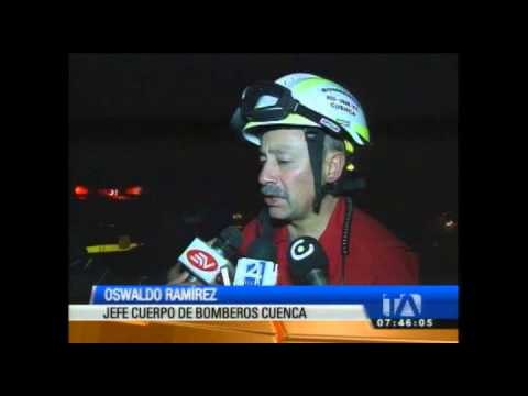 Incendio forestal consumió tres casas en Cuenca