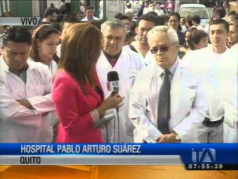 Renuncia masiva de médicos en hospital Pablo Arturo Suárez