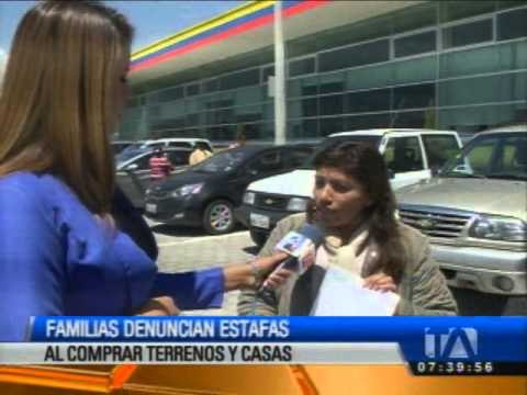 Familias denuncian estafas al comprar terrenos y casas en Quito