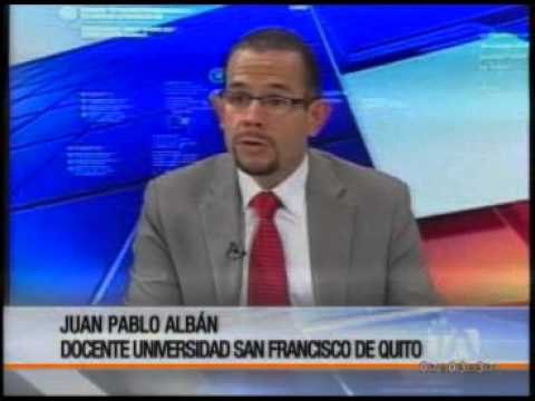 Juan Pablo Albán, Docente Universidad San Francisco de Quito