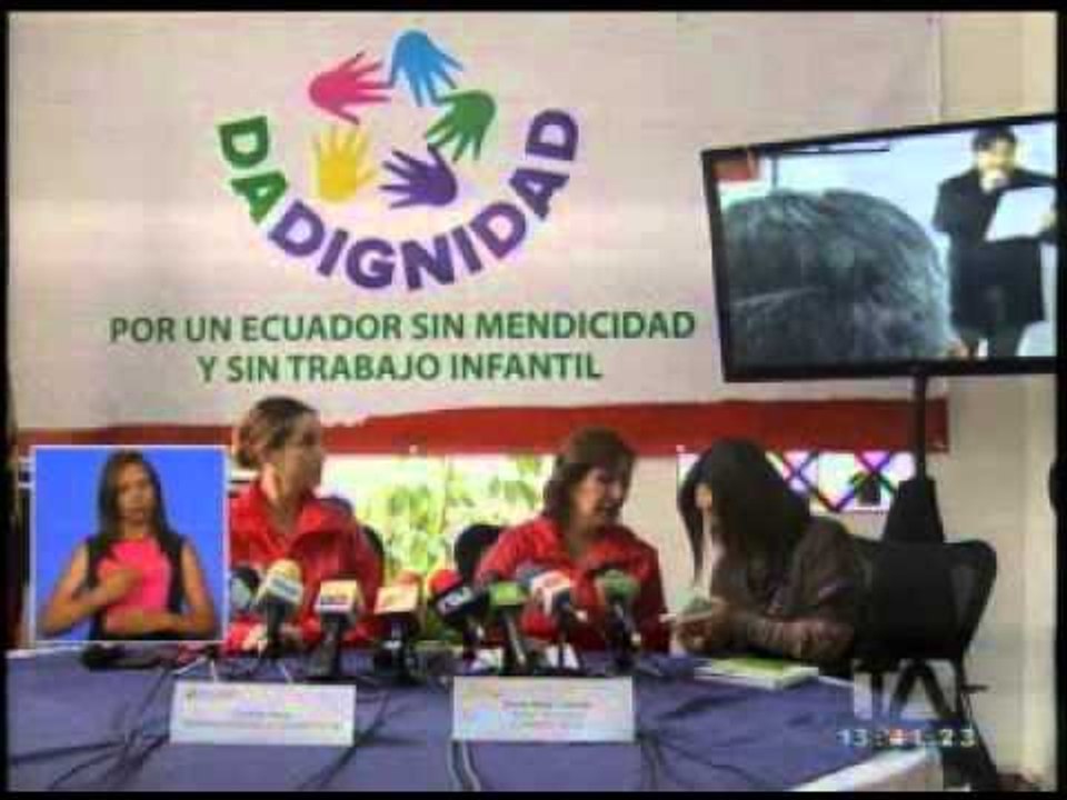 Gobierno lanzan la campaña "Da Dignidad"