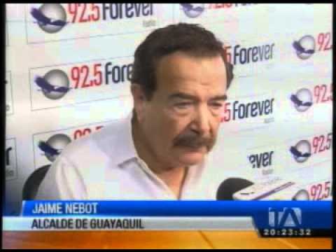 Jaime Nebot dio los nombres de quienes habrían provocado incidentes en el Palacio Municipal