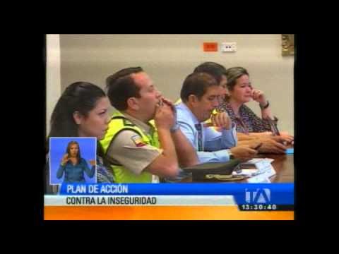 Autoridades ponen en marcha plan de acción contra la inseguridad en Guayaquil