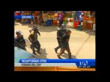 Policía Nacional logra recapturar a 24 de los 56 presos que se fugaron del CDP en Quito