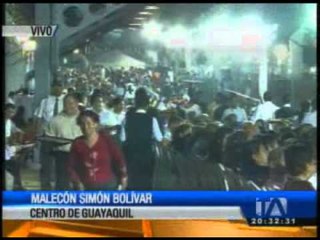 Se cumple la tradicional cena navideña auspiciada por el Municipio de Guayaquil