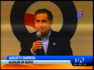 Augusto Barrera solicita licencia para campaña electoral