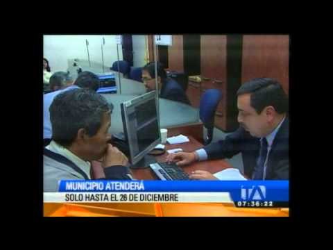 ¡Atención! Solo hasta el 26 de diciembre se podrán realizar pagos de predios y trámites municipales