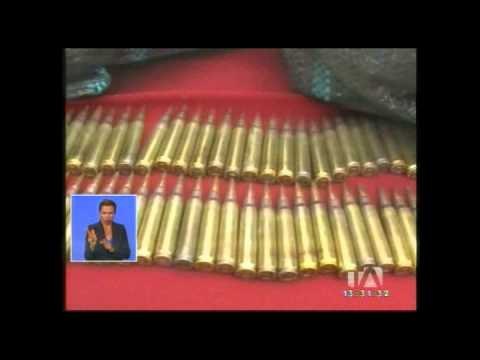 Ejercito incauta armas y municiones de uso militar en la frontera con Perú
