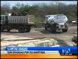 Galápagos se deshace de sus llantas usadas